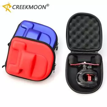 Защитный чехол для рыболовной катушки, водонепроницаемый, жесткий, из ЭВА, чехол для коробки, встроенная губка, препятствующая давлению, сумка для колеса для заброса приманки, аксессуары