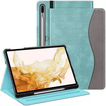 Защитный чехол для Samsung Galaxy Tab A9 Plus 11 дюймов 2023 Sm-X210/X216/X218 зелёный