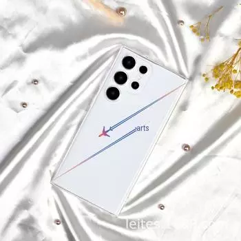 Защитный чехол для Samsung S23A55 с рисунком самолета, полнообъективный, против падения Samsung A05S прозрачный