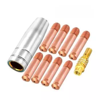 Защитный чехол для сопла сварочного пистолета 15AK, 12 шт., для использования за границей. MB15AK MIG 12PCS (1.0)