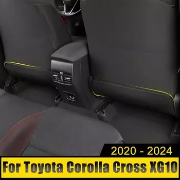 Защитный чехол для спинки автомобильного сиденья, детский противоударный коврик для Toyota Corolla Cross XG10 2024 2024 2024 2024 Гибридные противогрязевые накладки