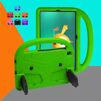 Защитный чехол для Tab S6 Lite 10.4 P610/P615 - детский чехол для планшета от падений в стиле воробья. чёрный