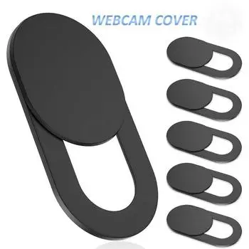 Защитный чехол для веб-камеры для iPad iPhone Samsung Xiaomi Mobile Универсальный чехол для веб-камеры с магнитом затвора для ноутбука, планшетного ПК, камеры 1PCS белый