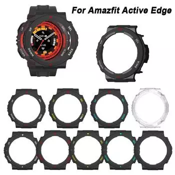Защитный чехол Frame Edge Shell с защитой от царапин для Amazfit Active Edge чёрный