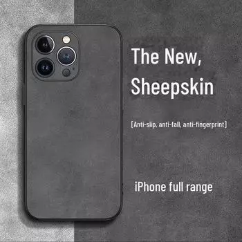 Защитный чехол из овчины для Apple iPhone 11/13/14/15/XR/XS Max высокого класса для мужчин iPhone X