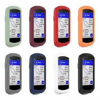 Защитный чехол из силикона TPU для Garmin Edge 1040, чехол для велосипедного компьютера, защитный чехол для секундомера с защитой от падения белый