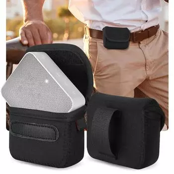 Защитный чехол из ткани с эластичной пряжкой на талии для беспроводной акустической системы JBL GO 4, сумка для хранения в дороге