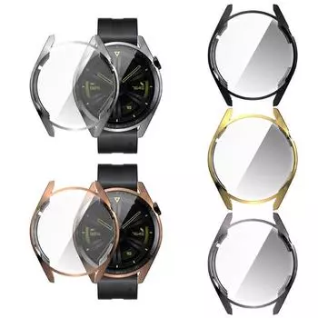 Защитный чехол из ТПУ для Huawei Watch GT 3/2 Pro 46 мм GT3/GT2 Защитный бампер Полный край For Huawei GT3 46mm чистый