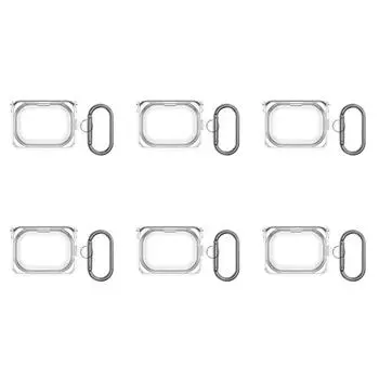 Защитный чехол из ТПУ с брелоком. Прозрачный мягкий защитный чехол для ничего.()