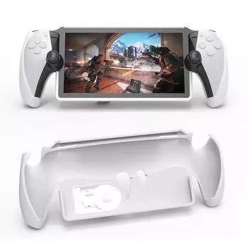 Защитный чехол из ТПУ, защитный чехол для игровой консоли с защитой от царапин и подставкой для PS5 Portal для PlayStation Portal чёрный