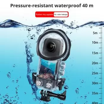 Защитный чехол из закаленного стекла для экшн-камеры, водонепроницаемая крышка корпуса для подводной съемки, герметичный защитный корпус для Insta360 X3