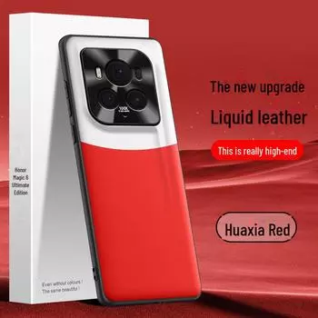 Защитный чехол из жидкой кожи для Honor Magic6 Ultimate Edition — в наличии одна штука Honor Magic 6 Ultimate Edition