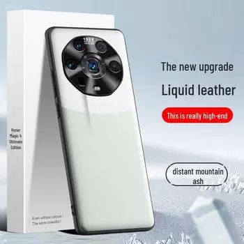 Защитный чехол из жидкой кожи для Honor Magic 4 Ultimate Edition — защита от падений, цельная конструкция, готов к отправке. Honor Magic 4 Ultimate Edition