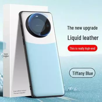 Защитный чехол из жидкой кожи для Huawei Mate60 Pro – защита от падений Mate60pro+ Large Hole