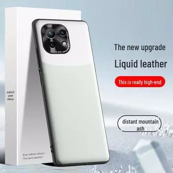 Защитный чехол из жидкой кожи для Xiaomi 11 Youth Edition — защита от падений, цельный дизайн Xiaomi Mi 11 Youth Edition