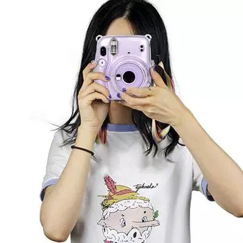 Защитный чехол Экологичный пыленепроницаемый защитный чехол для ПК с камерой для камеры Fujifilm Instax Mini 11 чистый