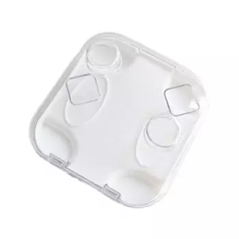 Защитный чехол Joycon Защита от падений Пылезащитный легкий дизайн Жесткий защитный чехол для переноски джойстика для Switch OLED белый