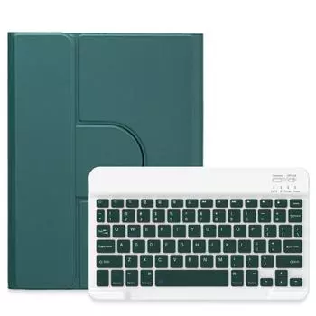 Защитный чехол-клавиатура, прочный и практичный чехол-клавиатура для планшетов 10,2 9-го, 8-го, 7-го поколения 2019-2020 гг. зелёный