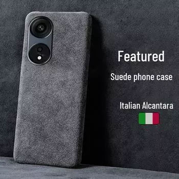 Защитный чехол-книжка из замши для OPPO A58/A83/A72 — ультратонкий дизайн для максимальной защиты A93 синий