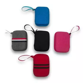 Защитный чехол-коробка для хранения TRIMUI BRICK TG3040, устойчивая к царапинам сумка, чехол для переноски портативной игровой консоли с сетчатым карманом серый