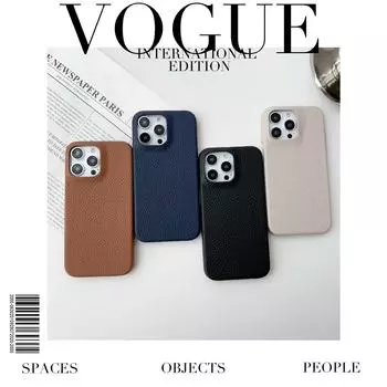 Защитный чехол Litchi Pattern All-Inclusive для Apple iPhone 14, 13, 12 - Защита от падений, Тонкий - В наличии iPhone XS/Max розового золота