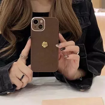 Защитный чехол Moon Pit Camellia Red для мобильного телефона Apple 14 Pro Max — подходит для iPhone 15, 11/12/13 — женские модели Apple 14