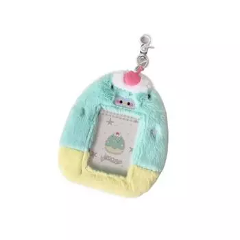 Защитный чехол Мультяшный держатель для фотокарточек с брелоком Подвеска Держатель для проездного студенческий