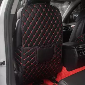 Защитный чехол на заднее сиденье автомобиля для детей, защита от грязи, автомобильный чехол, подушка, коврик, накладка, внешние детали, аксессуары красный