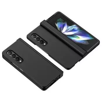 Защитный чехол от царапин Zfold3 Zfold4 для Samsung Galaxy Z Fold 4 Fold4 Fold3 Fold 3, складной чехол без отпечатков пальцев for Samsung Z Fold 3 жёлтый