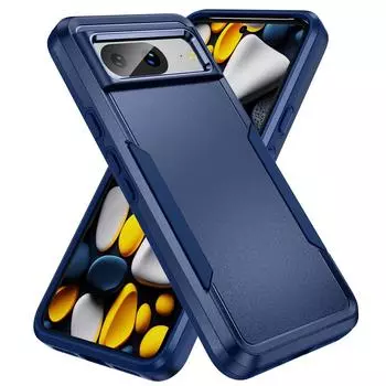 Защитный чехол от падения для Google Pixel 8 Pro Pixel8 Pixel 7 6 Pro 7A 6A Pixel7 Pixel6 двухслойный защитный чехол for Pixel 7A чёрный