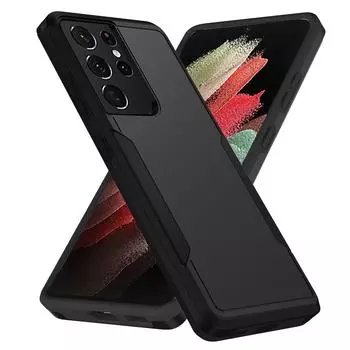 Защитный чехол от падения для Samsung Galaxy S24 Ultra S23 FE S22 Plus S20 S21 A15 A35 A55 A14 A54 A05S A53 противоударный Funda for Galaxy S24 чёрный