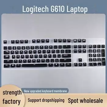 Защитный чехол от пыли для клавиатур Logitech G610, G810, G413, G213 keyboard protective film прозрачный