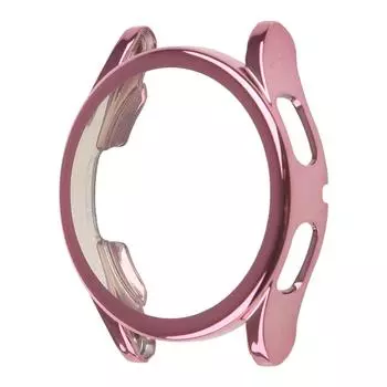 Защитный чехол Подходит для Samsung Galaxy Watch 4 40 мм 44 мм устойчивый к царапинам ударопрочный чехол для крышки рамы Износостойкая оболочка 1 серебряный