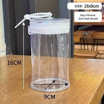 Защитный чехол Пылезащитная крышка Прозрачная защитная оболочка Прозрачная сумка для хранения Портативный брелок