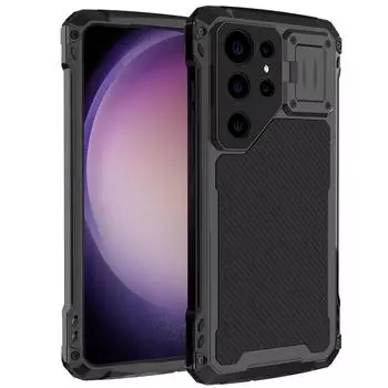 Защитный чехол с функцией беспроводной зарядки для Samsung Galaxy S23/S24 Ultra Magnetic для трансграничного использования. S23 Ultra синий