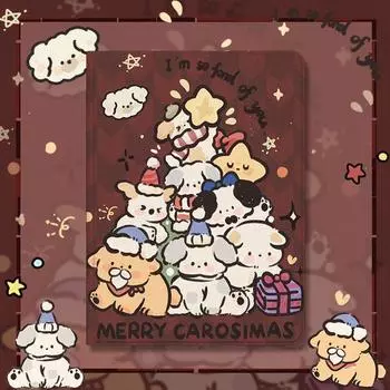 Защитный чехол с милой мультяшной куклой в стиле шелковой книги для Redmipad SE Xiaomi 5/5pro 11 5pro 12,4 6/6pro 11 дюймов, защита от падения по принципу «все включено» с гнездом для ручки Redmi Pad SE 11 inch