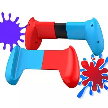 * Защитный чехол с противоскользящей рукояткой и защитным чехлом для Nintendo Switch OLE белый