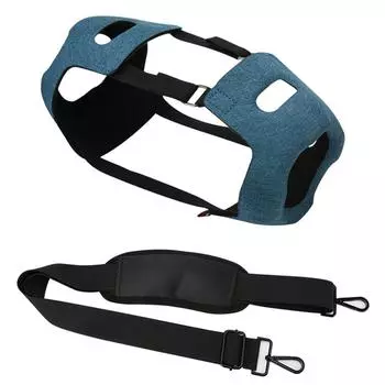 Защитный чехол с регулируемым плечевым ремнем, износостойкий чехол для Bluetooth-совместимого динамика JBL Xtreme4 чёрный