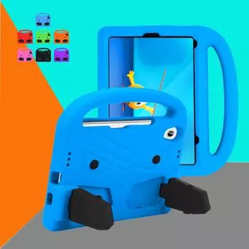 Защитный чехол Sparrow для iPad Mini 6 (2021) Детский чехол для планшета с защитой от падений из материала EVA For iPad Mini6(2021)/Mini7 2024 красный