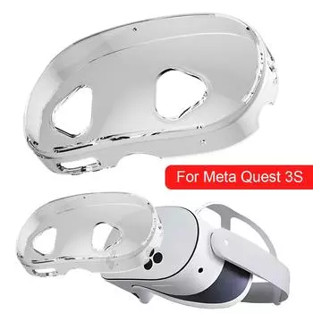 Защитный чехол TPU прозрачный противоударный чехол VR Shell для Meta Quest 3S QD