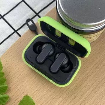 Защитный чехол ударопрочный пыленепроницаемый Bluetooth совместимый для наушников Skull защитная оболочка гладкая конфета Dime чёрный