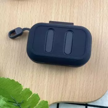 Защитный чехол, ударопрочный, пыленепроницаемый, гладкий, совместимый с Bluetooth, защитный чехол для наушников Skull Candy чёрный