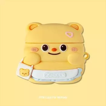 Защитный чехол Vivotws3e Cat Teacher Iqootws2 Natsume s Book of Friends 3i Беспроводной Bluetooth-чехол для наушников 2e Силиконовый 1E Ударопрочный 1I Аниме A3 vivo TWS 4/ 4Hi-Fi Tote bag butter Bear]