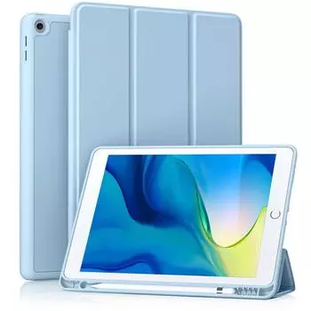 Защитный чехол в тон с гнездом для ручки для iPad 11 (10,9-дюймовый), Планшеты Air 11, Pro 13 и iPad 10.2 красный