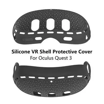 Защитный чехол Yousheng Silicone VR Shell, устойчивый к царапинам и ударам, простой в установке, защитный чехол для Meta Quest 3 королевский синий