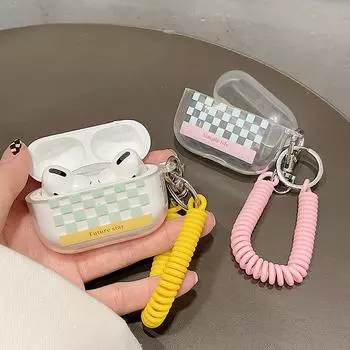 Защитный чехол Zhitai AirPods Pro со шнурком для 2-го/3-го поколения - Прозрачный чехол для гарнитуры Apple Bluetooth AirPods Pro 2nd Generation