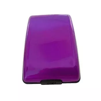 Защитный держатель Cool UK 1 шт. Защищенный жесткий футляр RFID-сканирование Алюминиевый кошелек для кредитных карт Ювелирный аксессуар фиолетовый