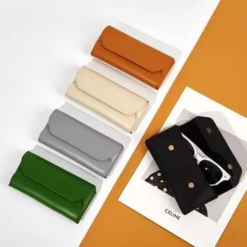 Защитный футляр для очков от давления и износа, портативная сумка для хранения очков, водонепроницаемая сумка 17.2*8*2.8cm чёрный