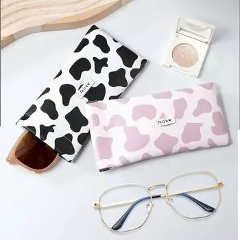 Защитный футляр для очков, защитный чехол для очков, кожаный футляр для очков, держатель для очков, чехол для солнцезащитных очков розовый