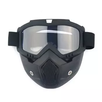 Защитный головной ротовой фильтр Противопылевые очки Защитные очки Химический респиратор Газовая маска